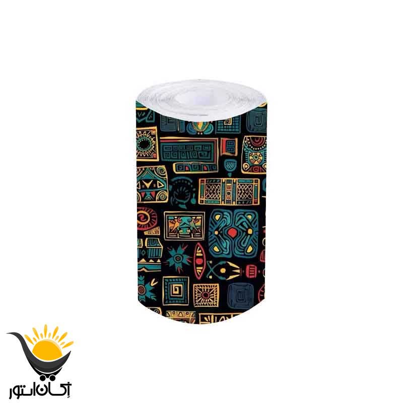 برچسب خودرواکسان استورمدل اشکال کد bb036 رول یک متری 