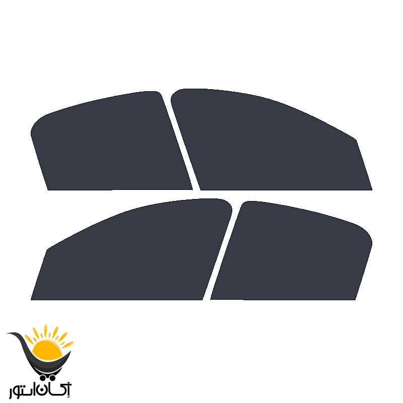 برچسب شیشه دودی خودرو مناسب برای 206