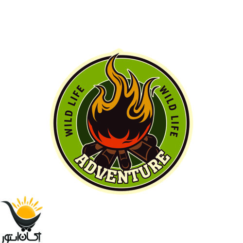 برچسب خودرو طرح آفرودی camping کد SO258