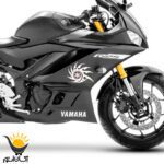 برچسب موتورسیکلت طرح یاماها YAMAHA