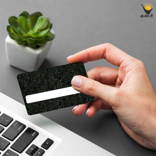 استیکر کارت اکلیلی طرح اسکلت کد SK007