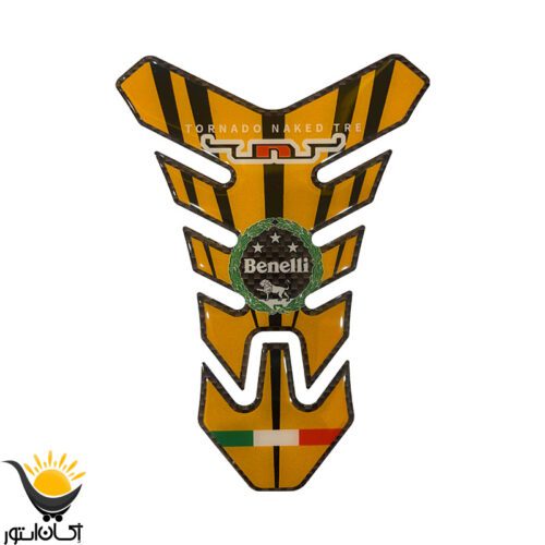 برچسب باک متورسیکلت ژله ای benelli کدmj013