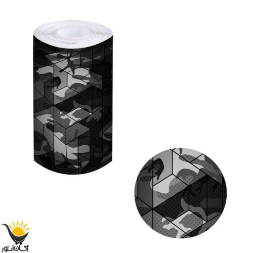 برچسب خودرو طرح چیریکی Black & White