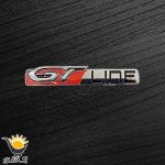 آرم خودرو فلزی طرح GTLINEکد SA164