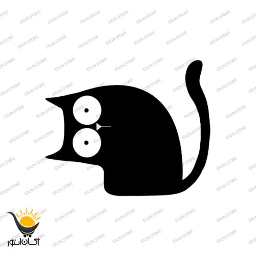 برچسب موتور سیکلت طرح Cat - Image 2