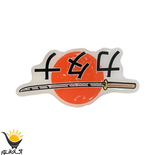 برچسب بدنه خودرو اکسان استور مدل ژله ای samoraie کد 259sj