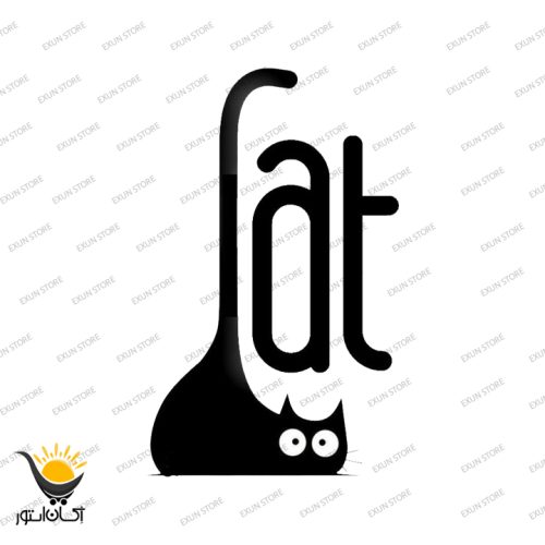 برچسب موتور سیکلت طرح Cat - Image 2