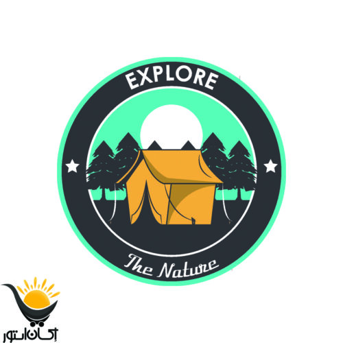 برچسب خودرو طرح آفرودی camping کد SO272