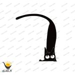 برچسب موتور سیکلت طرح Cat - Image 2