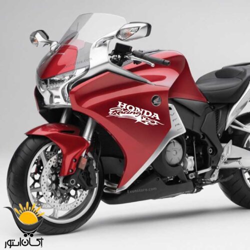 برچسب موتورسیکلت هوندا طرح Racing