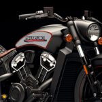 برچسب موتور سیکلت طرح Suzuki