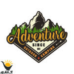 برچسب خودرو طرح آفرودی camping کد SO296