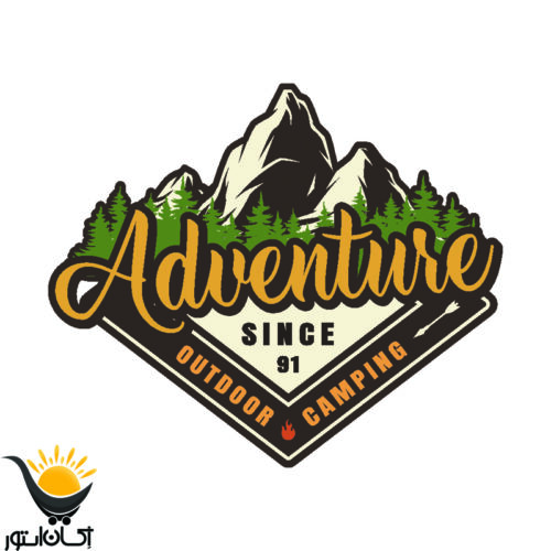 برچسب خودرو طرح آفرودی camping کد SO296