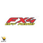برچسب خودرو طرح آفرودی ۴X4کد SO201