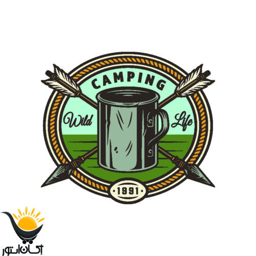 برچسب خودرو طرح آفرودی camping کد SO302