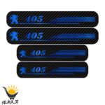 برچسب پارکابی خودرو پژو405 طرح کربن