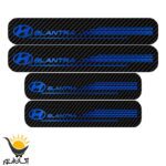برچسب پارکابی خودرو هیونداالنترا طرح کربن