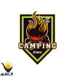 برچسب خودرو طرح آفرودی camping کد SO266