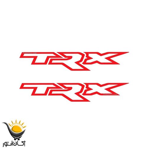 برچسب خودرو طرح TRX