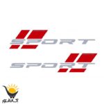 برچسب خودرو طرح اسپرت Sport
