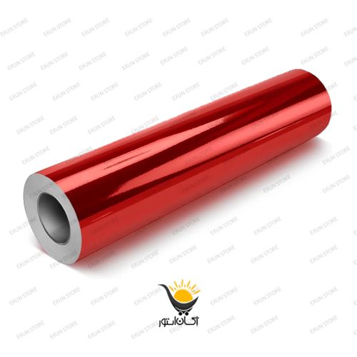 برچسب تزئینی خودرو رنگ Chrome red - Image 1