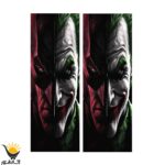 برچسب بدنه خودرو طرح بتمن و جوکر مناسب ستون - Image 2