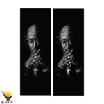 برچسب بدنه خودرو طرح توپاک مناسب ستون - Image 2
