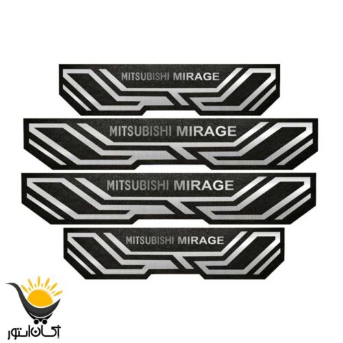 برچسب پارکابی طرح چرم سه لایه مناسب برای میتسوبیشی میراژ - Image 1